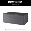 Apdangalas sodo baldams Aerocover 240x110x70cm pilkas
