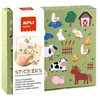 Apli Kids APLI edukacinis žaidimas su lipdukais - gyvūnai ir ...