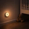 Appio Belaidė LED naktinė lemputė su magnetu, USB judesio jutikliu, prieblanda