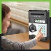 Appio PIGGY BANK Saugus bankomatas VAIKAMS SU PRIEIGOS KODU MONETOS BANKNOTAI + PIN kodas