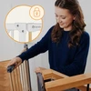 Apsauginiai vartai durims, laiptams, IŠPLĖTIMO turėklai iki 105 cm Lionelo Truus