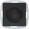 Vilma LED apšvietimo reguliatorius QUADRUM QR 1000, 1-100W, su rėmeliu, juodas