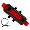 Aptel LAMPKA ROWEROWA LAMPA TYLNA NA TYŁ 5LED NA USB