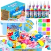 AQUA GELZ CREATIVE SET XXL 35 ELEMENTS 12 GEL + PRIEDAI DOVANA DIY