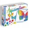 Aquarellum Junior drugeliai 4 spalvinimo puslapiai Sentosphere 6+