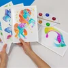 Aquarellum Unicorns 4 paveikslėliai tapybai ir SentoSphere dažai