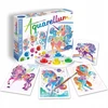 Aquarellum Unicorns 4 paveikslėliai tapybai ir SentoSphere dažai