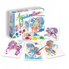 Aquarellum Unicorns 4 paveikslėliai tapybai ir SentoSphere dažai