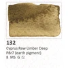 Aquarius Akvarelė 132 Cyprus Raw Umber Deep