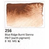 Aquarius akvarelė 256 Mėlyna Brid Burnt Sienna