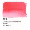 Aquarius Akvarelė 329 Cherry Quinacridone Raudona