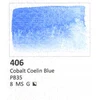 Aquarius akvarelė 406 Cobalt Coelin Mėlyna