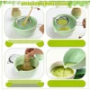 ARBATA MATCHA RINKINYS 6 DALIŲ DUBENIS ATLIEKŲ ŠAUKŠTAS KERAMINIS RINKINYS
