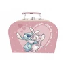 Kelioninis Arditex Lilo & Stitch vaikiškas lagaminas – rožinis, 19×14×7 cm (WD171517)