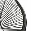 Argos Juodo technorotango sodo kėdė, ažūrinė apvali terasa, 87 cm