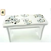 Arms Kutek VIDUTINIS DEKUPAŽAS KĖDĖS RYCZKA STOOL Dekoruota pasakų kėdė 24 cm
