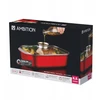Aroma Knob skrudintuvas JASPER Ambition 40 CM 6,5 L su stikliniu dangteliu
