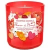 Aromatinė žvakė stiklinėje Bartek Candles 150g/dega 30h Flower&amp;Hearts