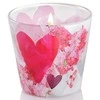 Aromatinė žvakė stiklinėje Flowers Hearts Bartek Candles 115g/dega 30h Dream Garden
