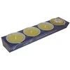 Aromatinės lauko žvakės Dobeles Sveces 8x3.5cm/4vnt./5h Citronella