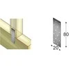 Arras Perforuota plokštelė 20x80x2mm