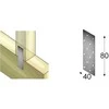 PROF NAIL PLATES 80X40X2,0