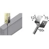 Arras U tipo tvirtinimo pagrindas su inkaru 5.0x75x60x123x200mm