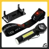 Arsa Go COB LED PRIEKINIS ŽIBINTAS ĮKRAUJAMAS MAGNETAS TAKTINIS USB PRIEKINIS ŽIBINTAS GALINGAS