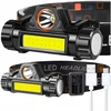 Arsa Go ĮKRAUJAMAS PRIEKINIS LED LEMPAS 4IN1 KOBLEKTAS SU MAGNETINIU USB ĮKROVINIMU