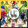 ARSA GO ŠONINIAI VAIKŲ DVIRAČIO RATAI LED DIODAI ŠVIEČIAMI DVIRAČIO RATAI 12-20"