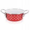 Artemis Emaliuotas plieno puodas Small Pot Low Retro Puodas 12 cm 0,6L