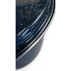 Artnik Emaliuotas puodas su dangteliu, 30L, didelis metalinis apvadas
