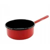 Artnik Retro puodas, emaliuotas, žemas, 16 cm, 1,3 L, vintažinis raudonas puodas