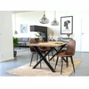 Artpro MINŠTA RUDA SCANDI LOFT KĖDĖ, VALGOMUI, SVETAINEI, MODERNA