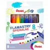 ARTS PENTEL nutrinami žymekliai, 8 spalvos