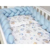 Aruś 3 dalių patalynė, lovos komplektas, pagalvių užvalkalai + pynimo apsauga