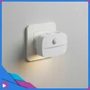 Asato LED naktinis apšvietimas, skirtas kontaktui su „Twilight Motion Sensor“ 3 režimų lizdu