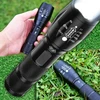 Asato Taktinis žibintuvėlis UV prožektorius 2in1 Survival LED Zoom karinių dėklų rinkinys