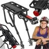 Asato Universalus aliuminis galinis dviračio laikiklis 50 kg sėdynės stulpui
