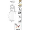 YATO BRZESZCZOT WGŁĘBNY DO NARZĘDZIA WIELOFUNKCYJNEGO HCS 32 x 120mm