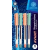 Astra Avant Gel Pen, 4 vnt., mėlynas rašalas, 0.5 mm