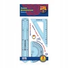 Astra Fc Barcelona geometrijos rinkinys: liniuotė, kampainis, stačiakampis
