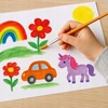 Astra mokykliniai plakatų dažai 250 ml buteliuke - rožiniai