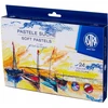 Astra Prestige sausos pastelės, 24 spalvos