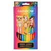 Astra Rainbow High pieštukinės spalvos, 10 vnt.