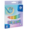 Astra spalvoti flomasteriai, 12 pastelinių spalvų, vaikams