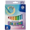 Astra spalvoti flomasteriai, 12 pastelinių spalvų, vaikams