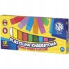 Astra Vaikiškas kvadratinis plastilinas 12 spalvų