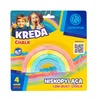 Astra vaivorykštės kreida 4 spalvos