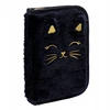 Astrabag Fluffy Kitty Juodas - mokyklinis dėklas su pilnu komplektu